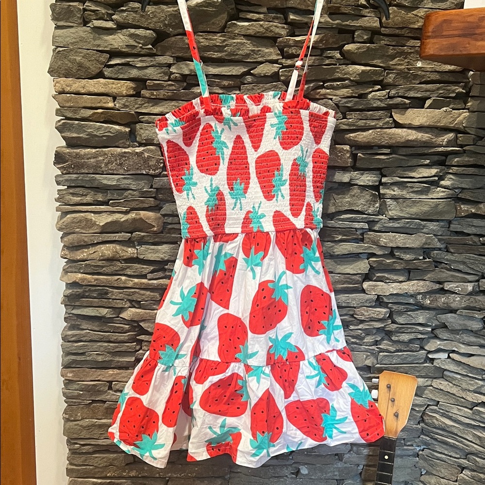 Strawberry Print Sundress!